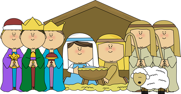 christmas nativity clipart images - photo #27
