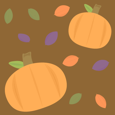 Brown Fall Pumpkin Background