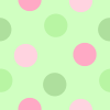 Small Pink and Green Polka Dot Background