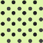 Tiny Black Polka Dot on Green Background
