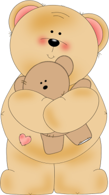 Bear Hugging a Teddy Bear