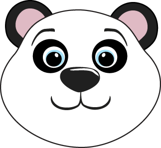 Panda Bear Head