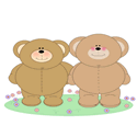 Two Chubby Bears